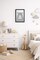 12" x 16" Little Bear Framed Wall Art, Contemporary Home Décor for Baby or Child's Room, Glass Facing and Hanging Hardware Included
